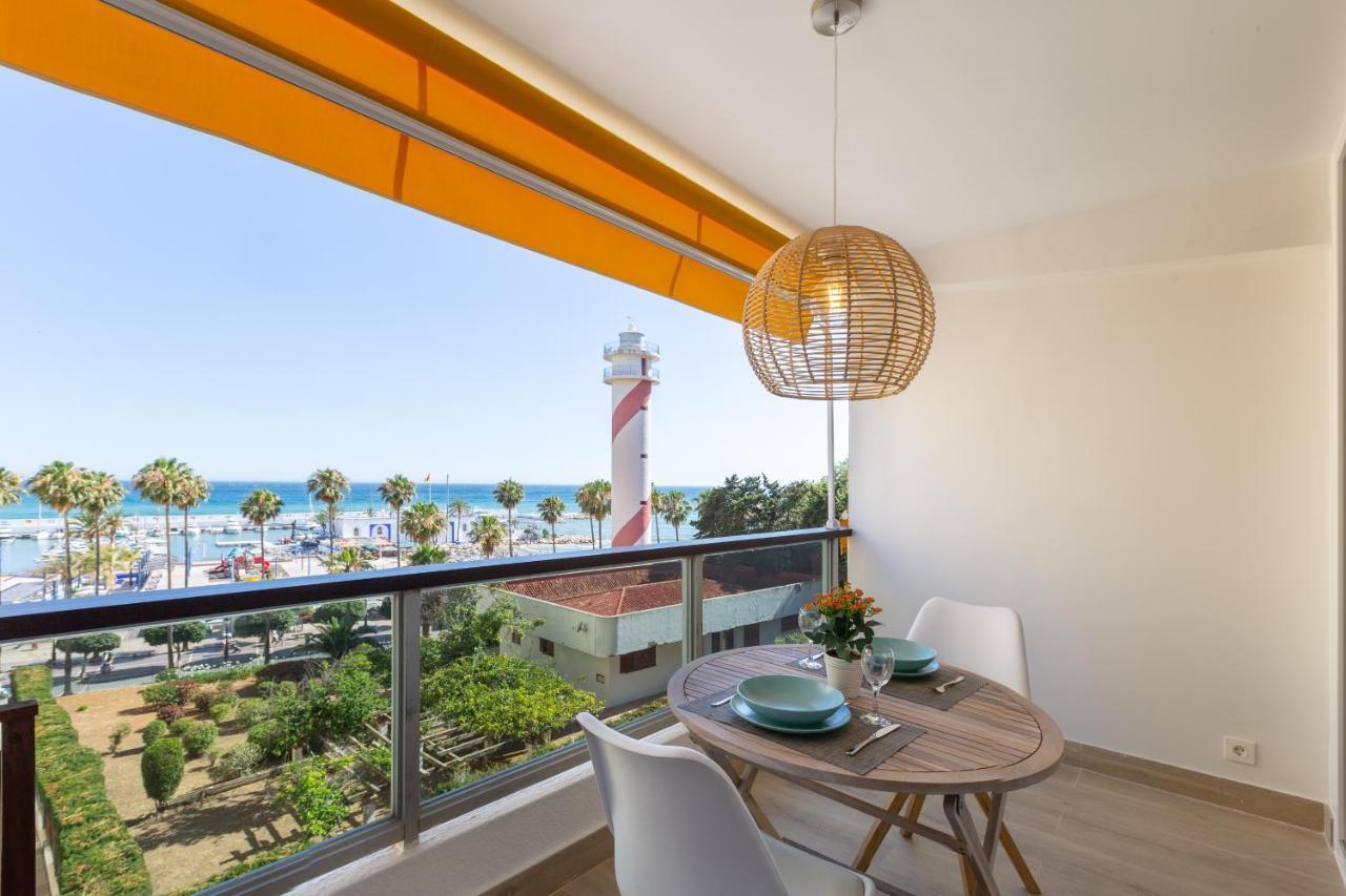 Apartamento junto al Faro .Marbella centro.Vistas mar y el puerto. Exterior foto